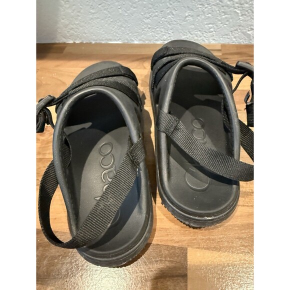 Chaco Chillos Sport Sandals Kids Size 3 Black Slip-On Strap Activity Walking - Picture 4 of 6